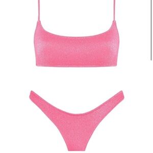 Triangl Swimwear Pink Bikini Set